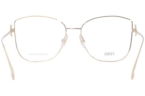 fendi ff 0390 g j5g gold|Fendi FF 0390/G J5G Eyeglasses in Gold .